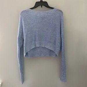 wild fable blue sweater